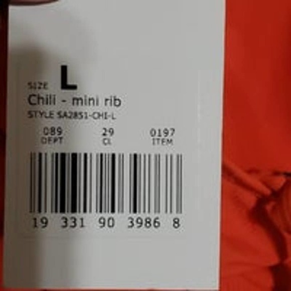 Target Orange Underwire Ribbed One Piece Swimsuit - L - Picture 6 of 6